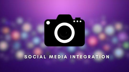 Social Media Integration: